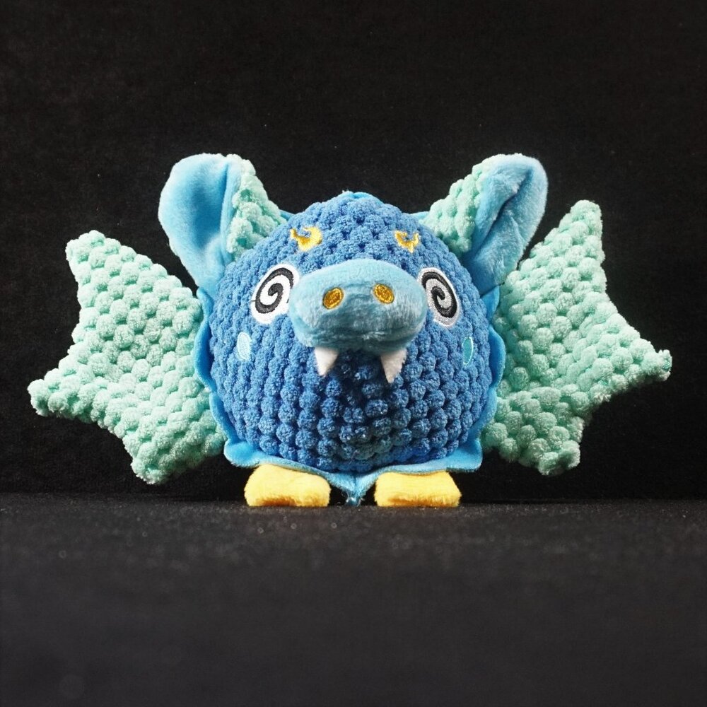 Stuffed Bite Resistant Bat Dog Toy for Medium Size Dogs